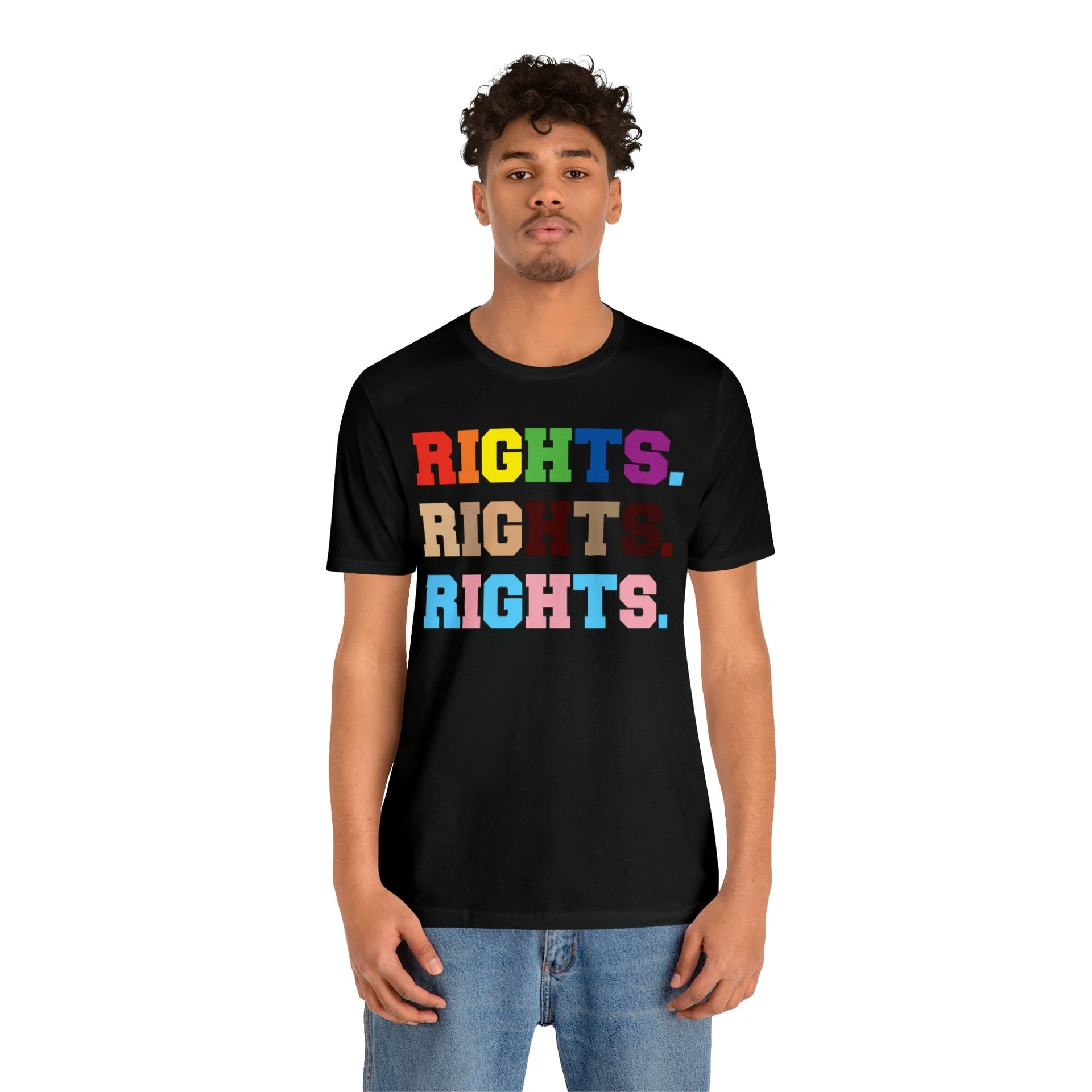 Rights Pride Tee T-Shirt by Printify | Akron Pride Custom Tees