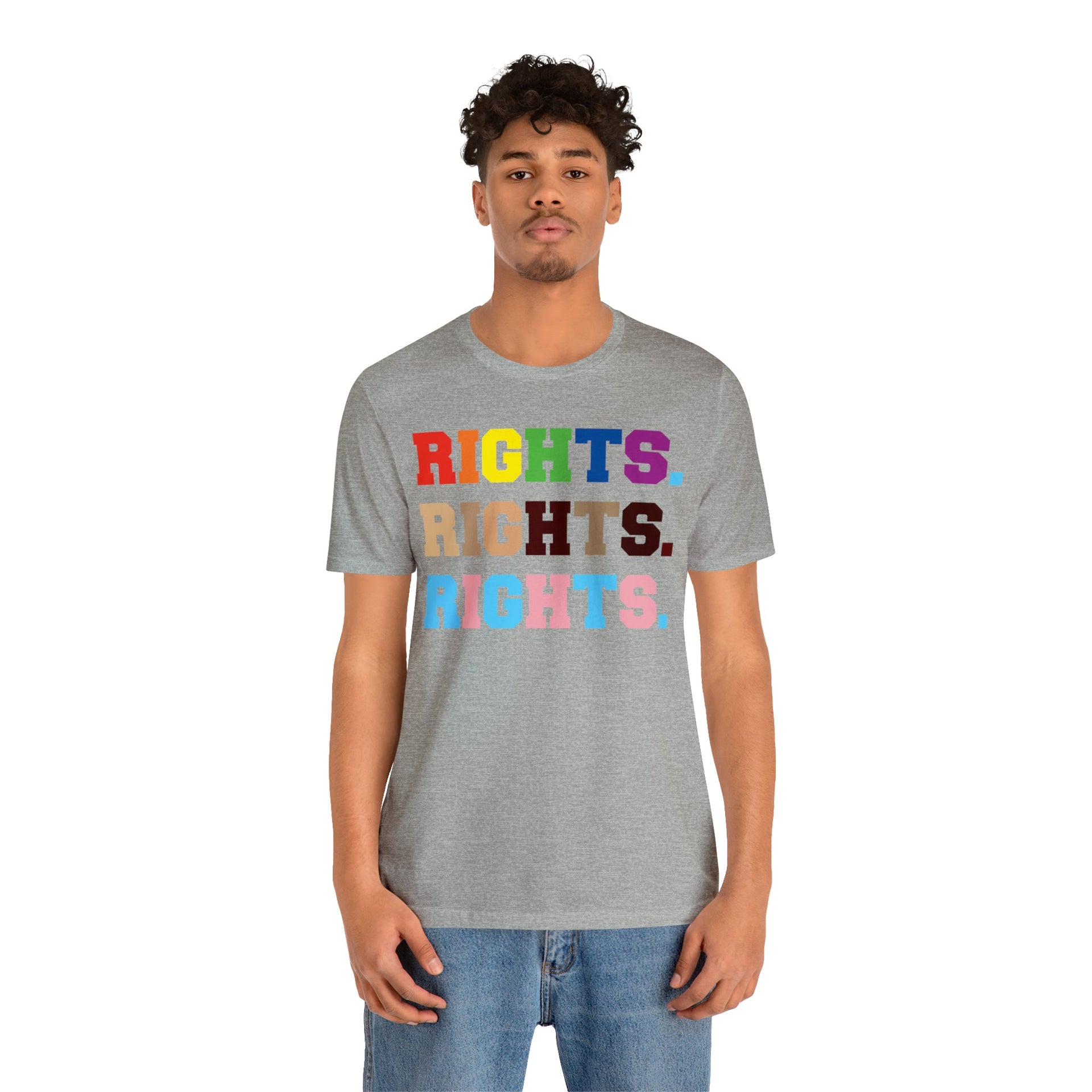 Rights Pride Tee T-Shirt by Printify | Akron Pride Custom Tees