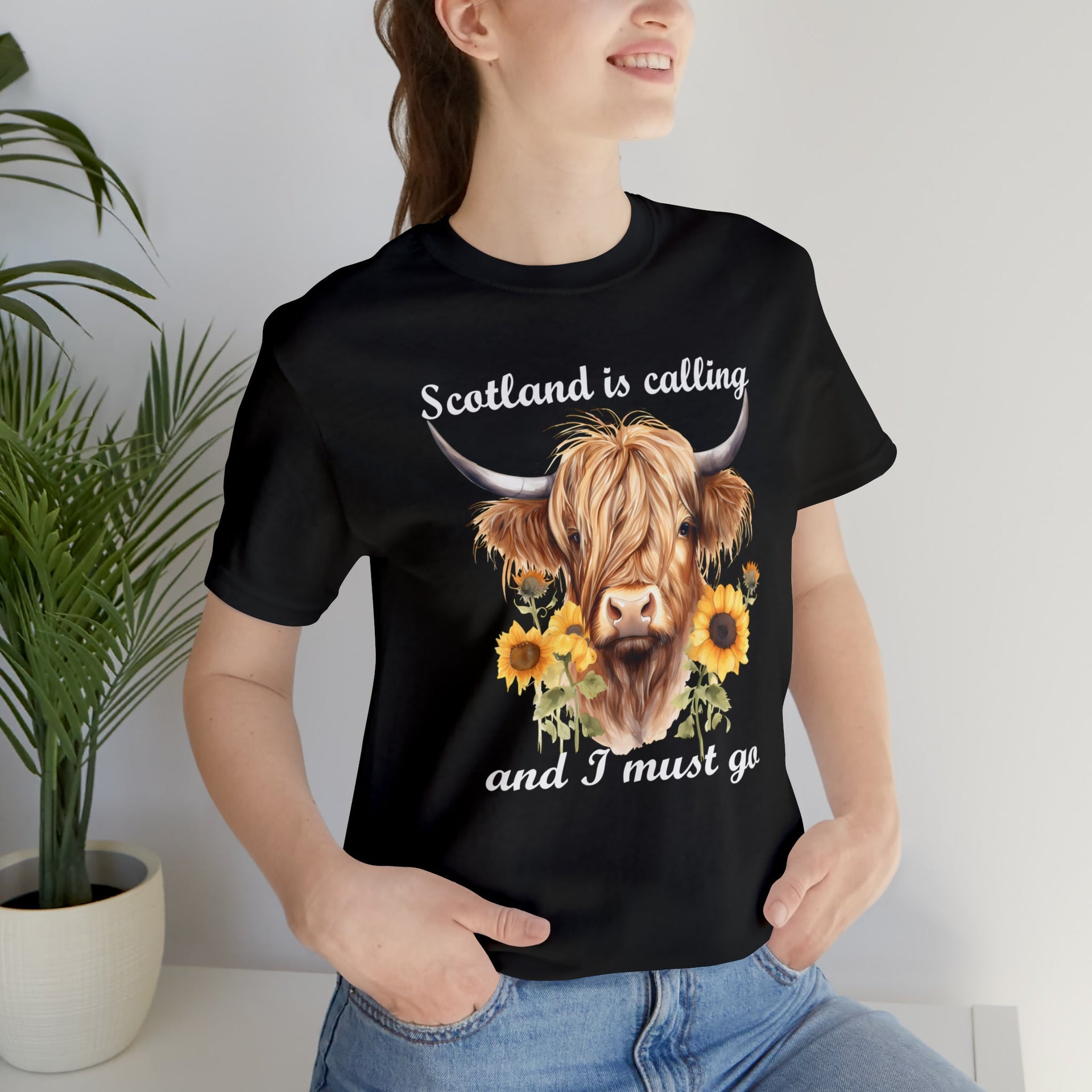 Scotland is calling Tee T-Shirt by Printify | Akron Pride Custom Tees