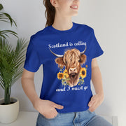 Scotland is calling Tee T-Shirt by Printify | Akron Pride Custom Tees
