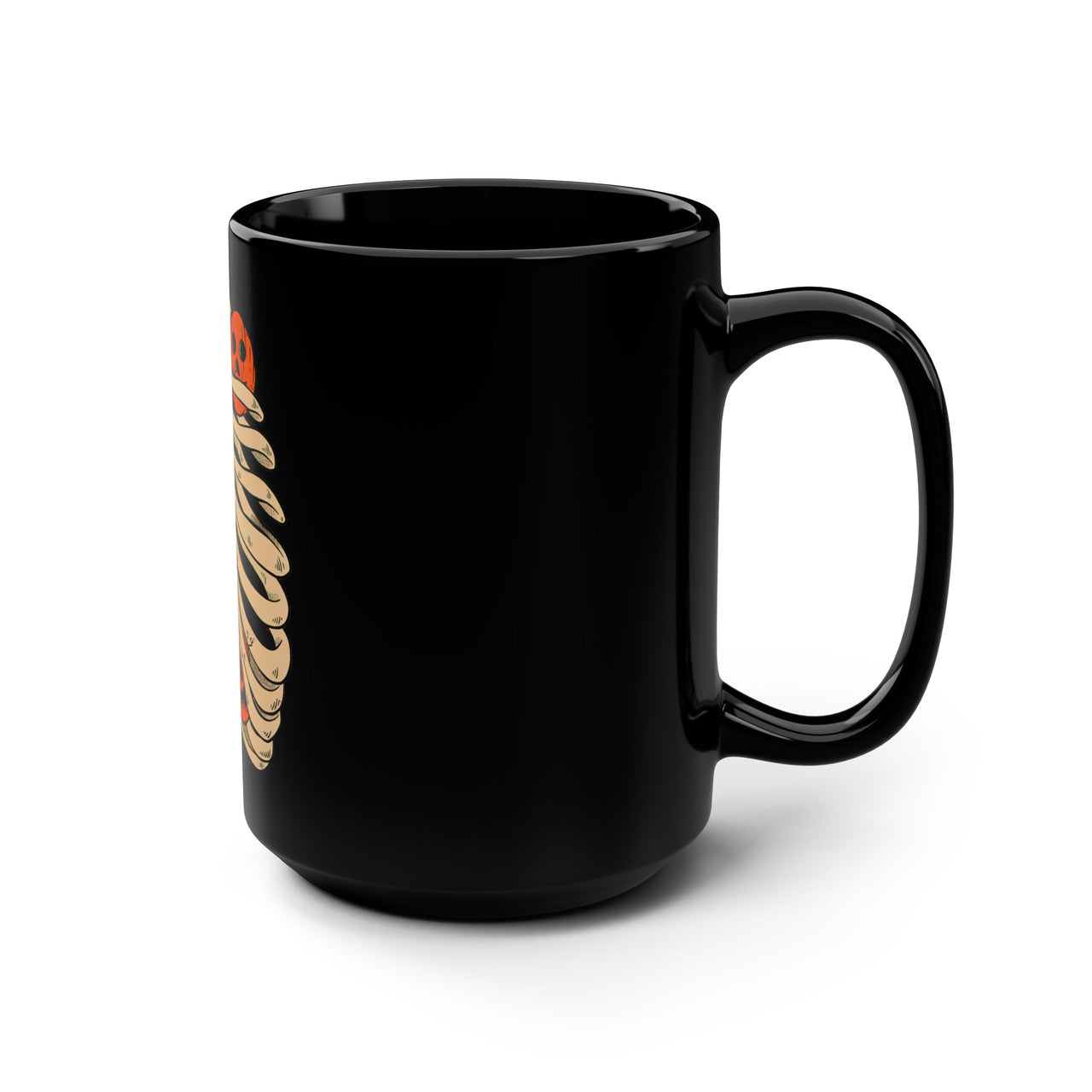 Skeleton Gut Mug 15oz Mug by Printify | Akron Pride Custom Tees