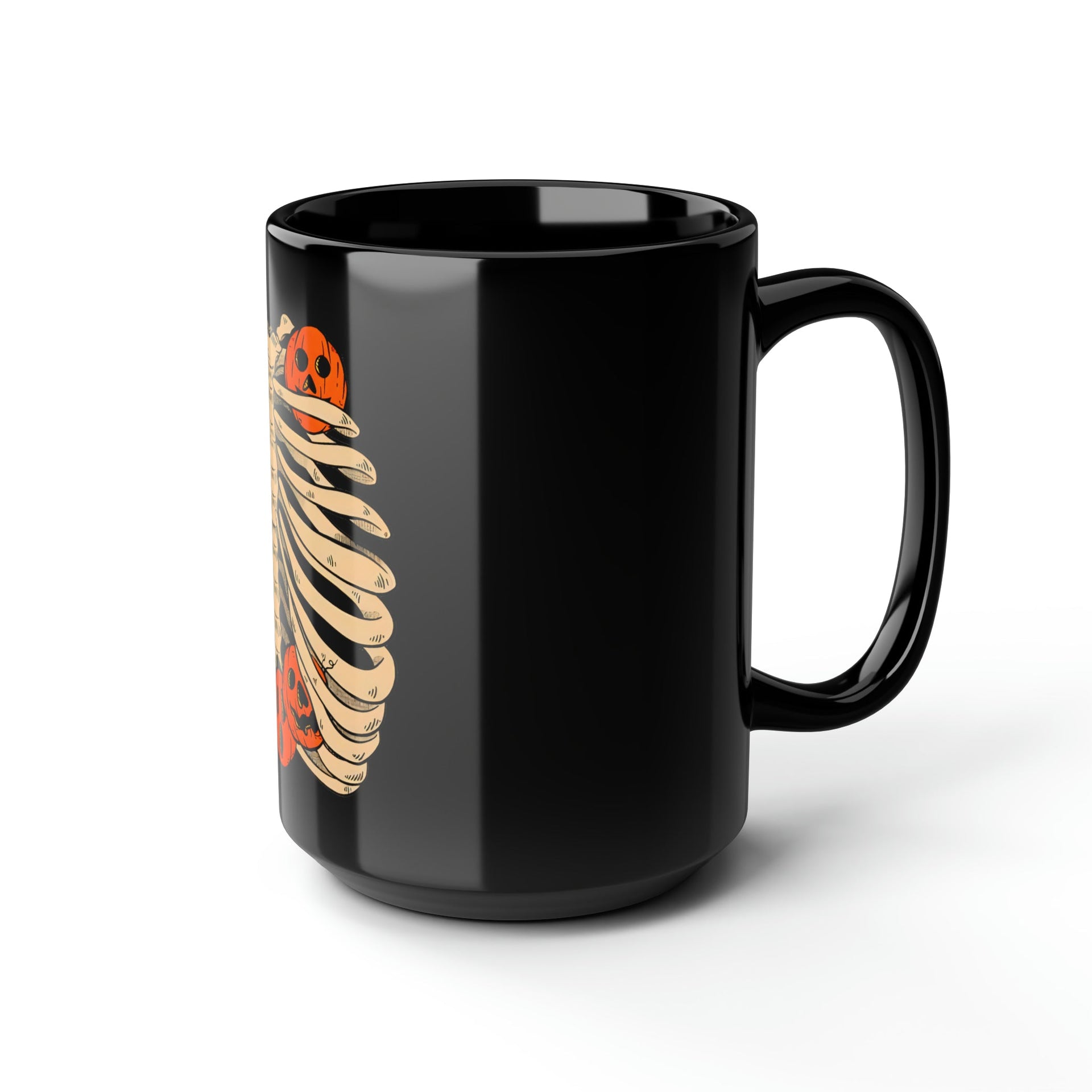 Skeleton Gut Mug 15oz Mug by Printify | Akron Pride Custom Tees