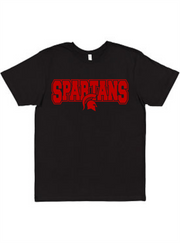 Spartan Pride Tee Adult Shirt by Akron Pride Custom Tees | Akron Pride Custom Tees