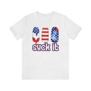 Suck It Tee Ash S T-Shirt by Printify | Akron Pride Custom Tees