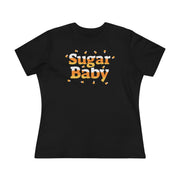 Sugar Baby Ladies Tee Black S T-Shirt by Printify | Akron Pride Custom Tees