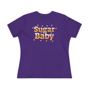 Sugar Baby Ladies Tee Team Purple S T-Shirt by Printify | Akron Pride Custom Tees