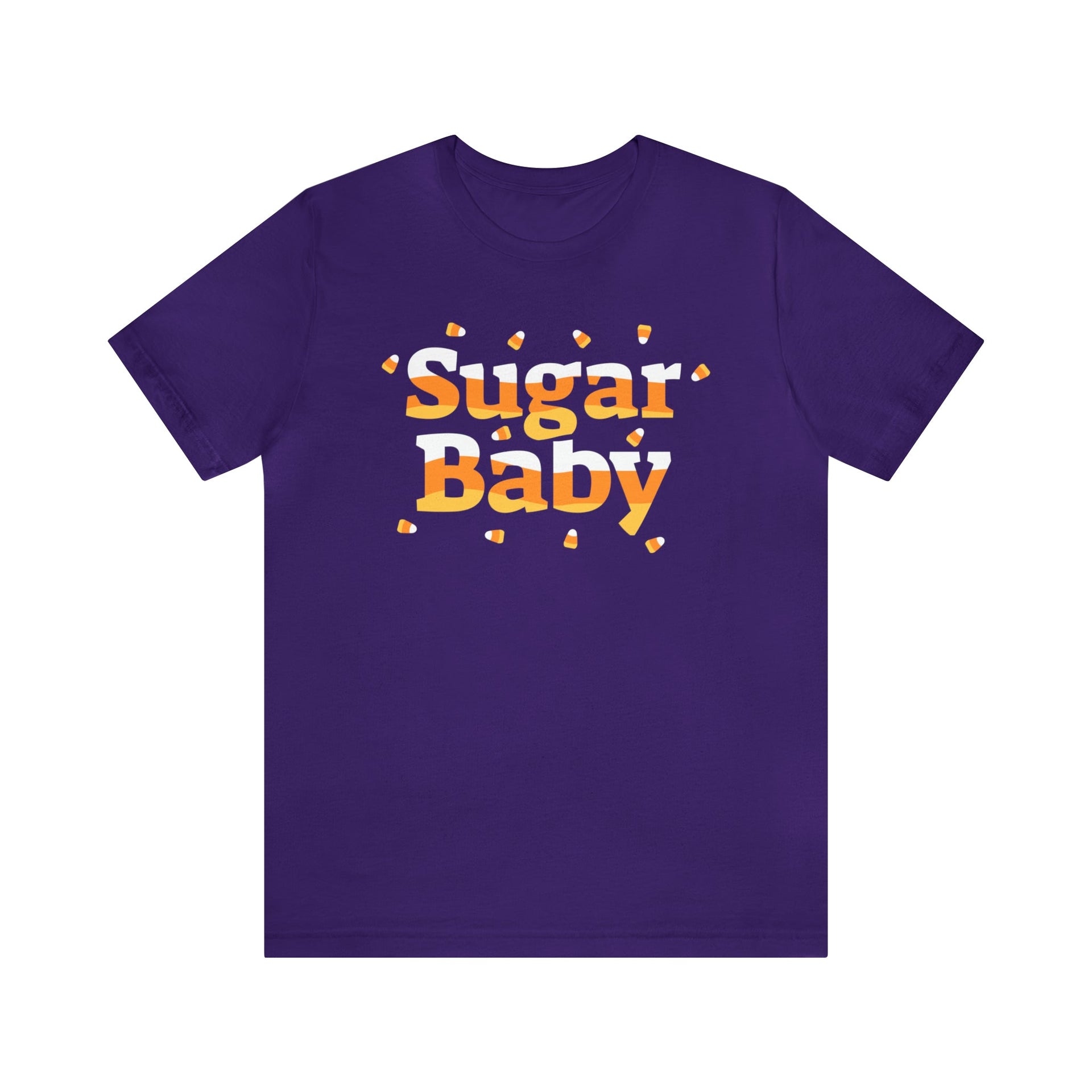 Sugar Baby Tee Team Purple S T-Shirt by Printify | Akron Pride Custom Tees