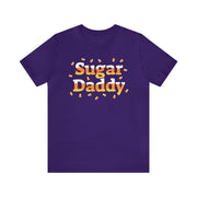 Sugar Daddy Tee Team Purple S T-Shirt by Printify | Akron Pride Custom Tees
