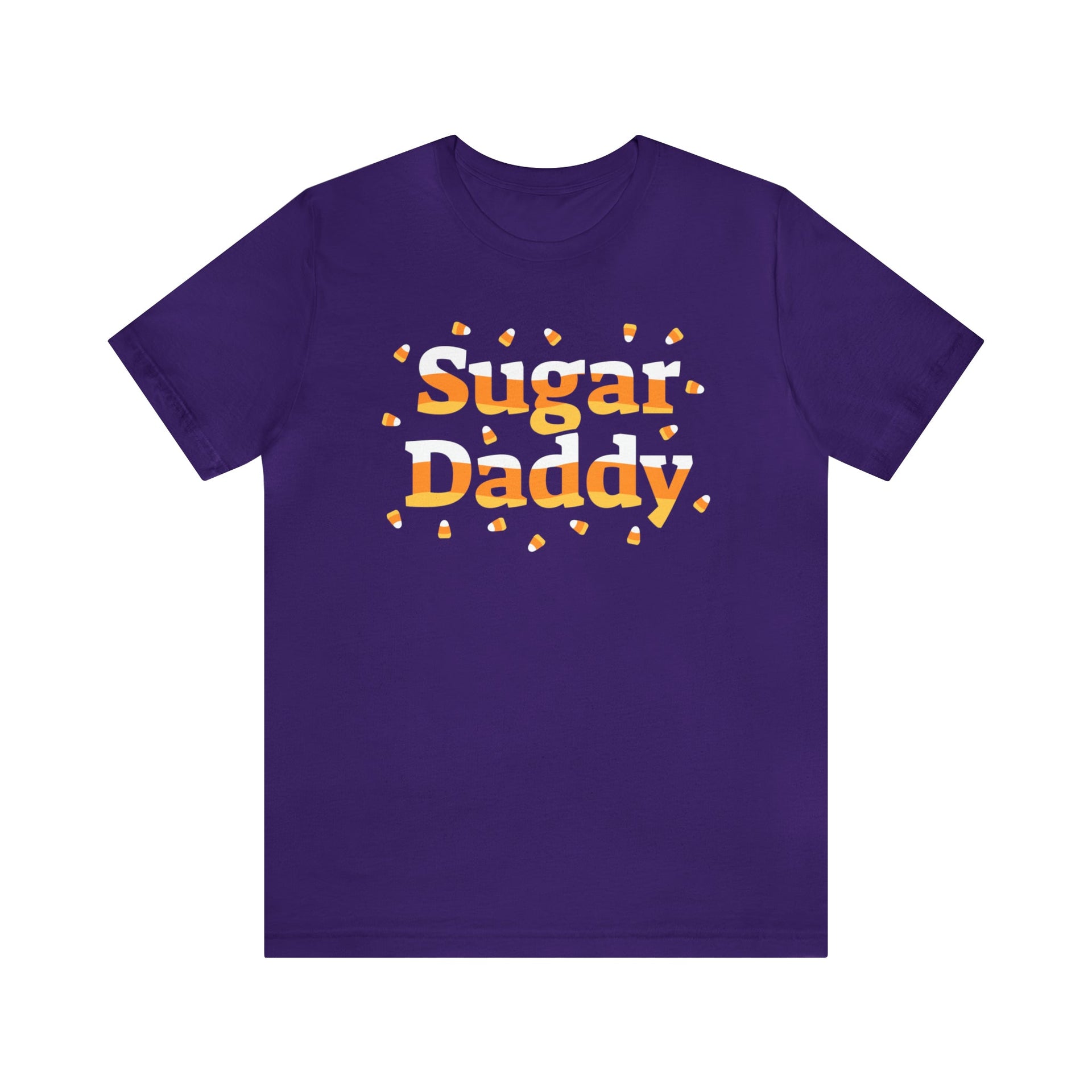 Sugar Daddy Tee Team Purple S T-Shirt by Printify | Akron Pride Custom Tees