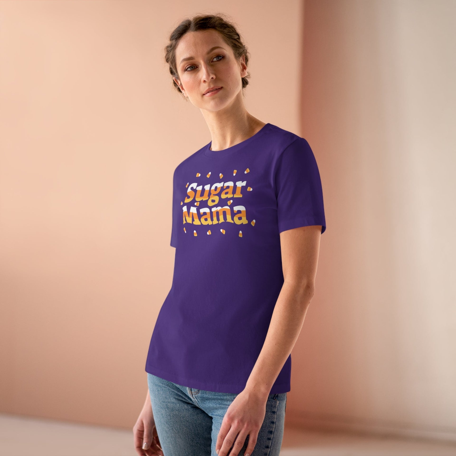 Sugar Mama Ladies Tee T-Shirt by Printify | Akron Pride Custom Tees