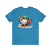 Summer Tee Aqua S T-Shirt by Printify | Akron Pride Custom Tees