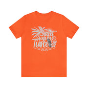 Summer Tee Orange S T-Shirt by Printify | Akron Pride Custom Tees