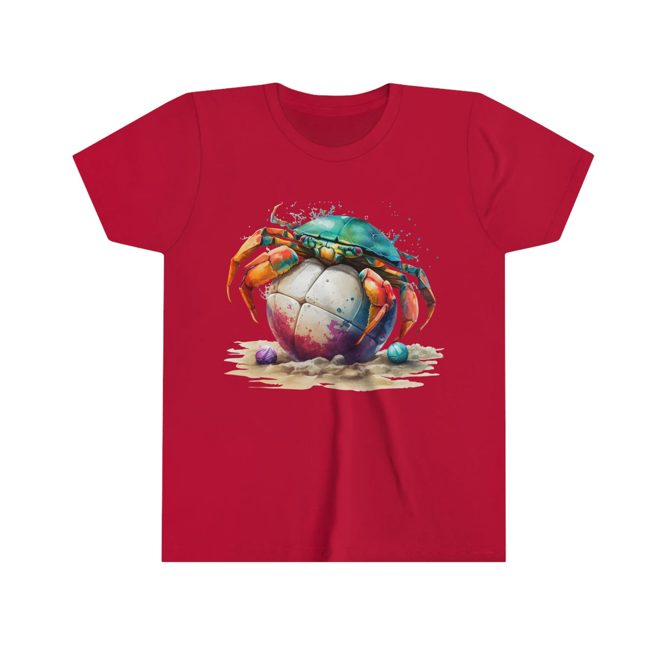 Summer Youth Tee Red S Kids clothes by Printify | Akron Pride Custom Tees