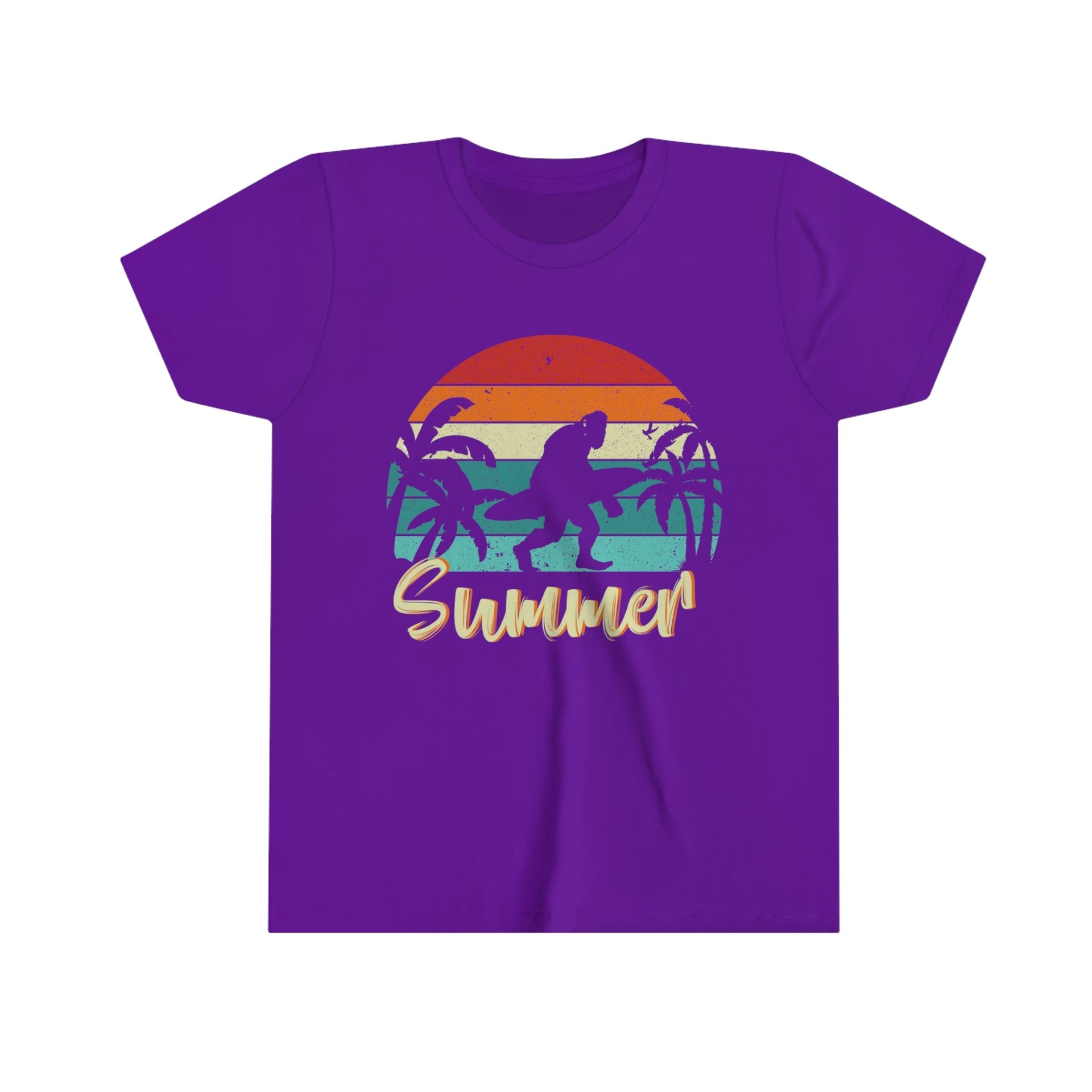 Summer Youth Tee Team Purple S Kids clothes by Printify | Akron Pride Custom Tees