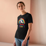 Super Gay Ladies Tee Black S T-Shirt by Printify | Akron Pride Custom Tees