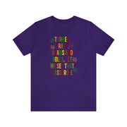 Thanksgiving Tee Team Purple S T-Shirt by Printify | Akron Pride Custom Tees