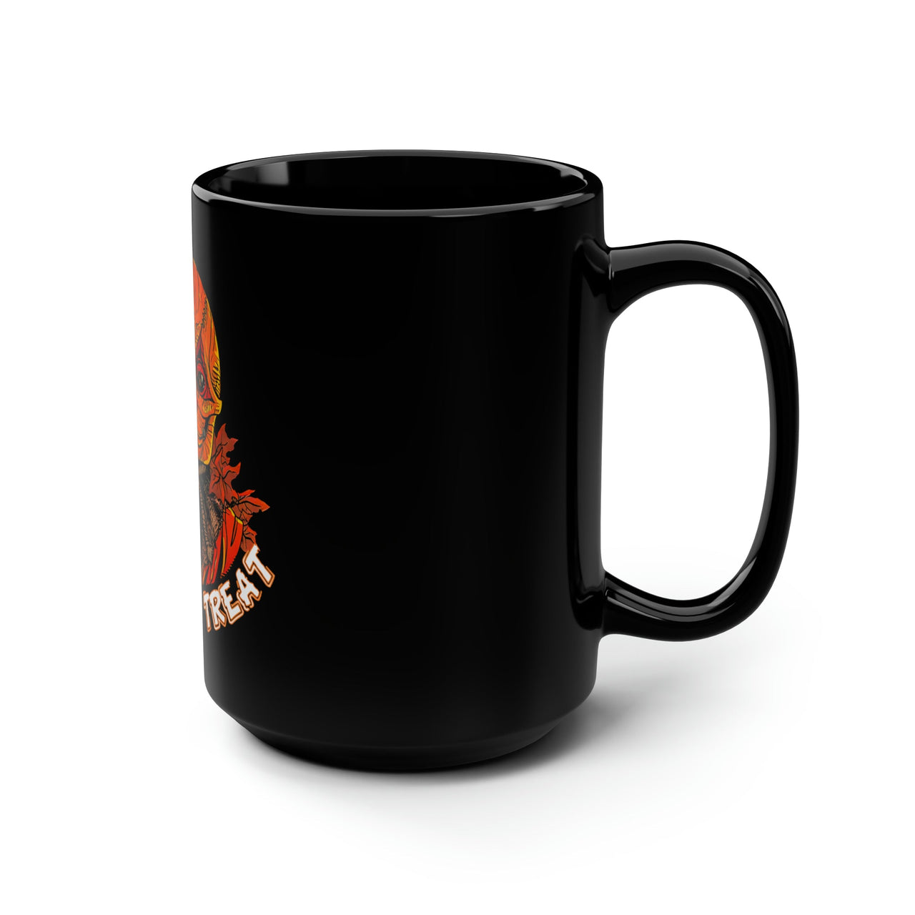 Trick or Treat Mug 15oz Mug by Printify | Akron Pride Custom Tees