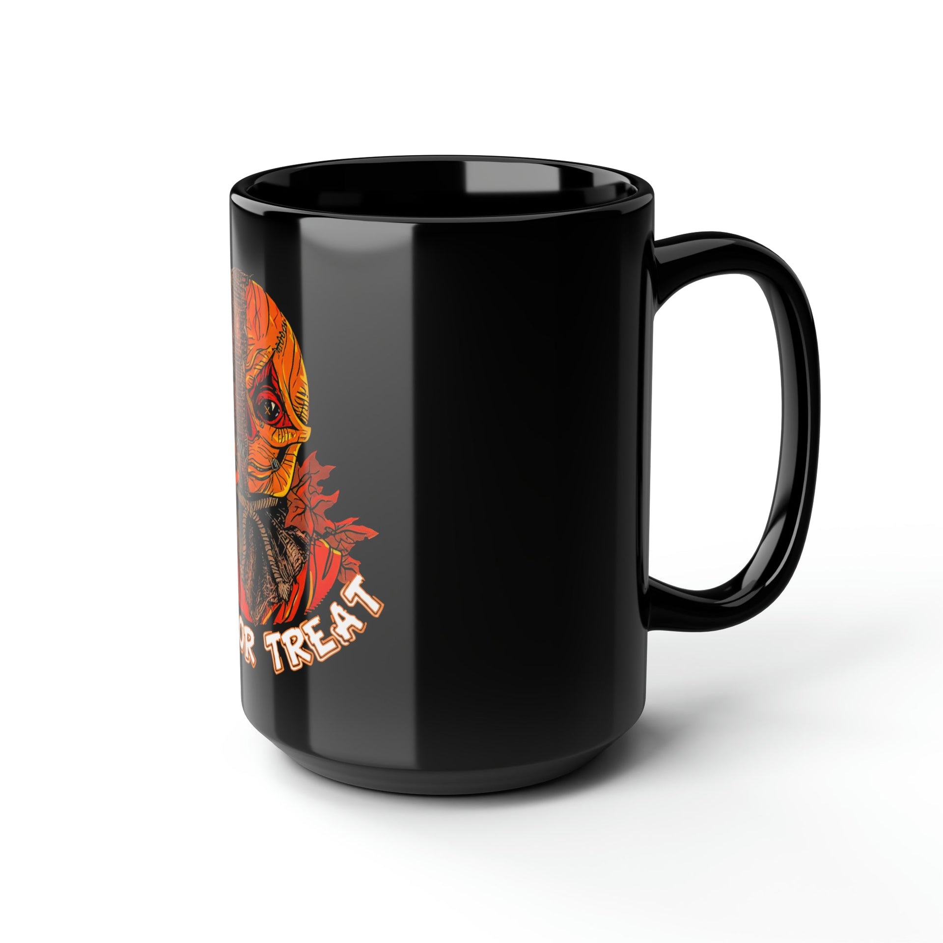 Trick or Treat Mug 15oz Mug by Printify | Akron Pride Custom Tees