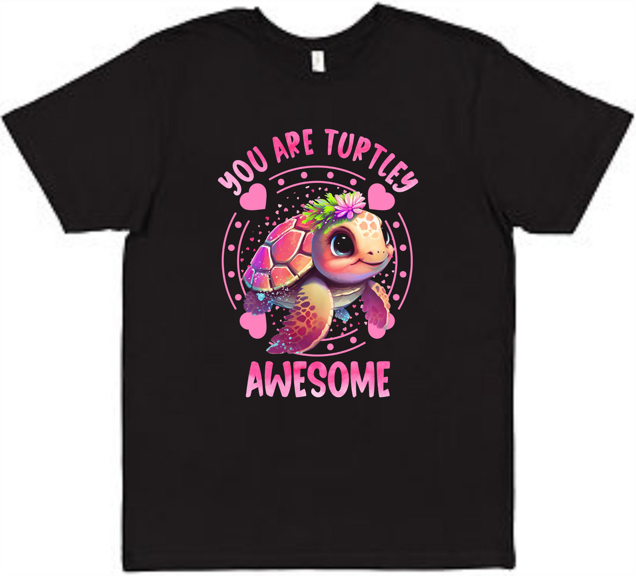 Turtlely Awesome Tee Adult Shirt by Akron Pride Custom Tees | Akron Pride Custom Tees