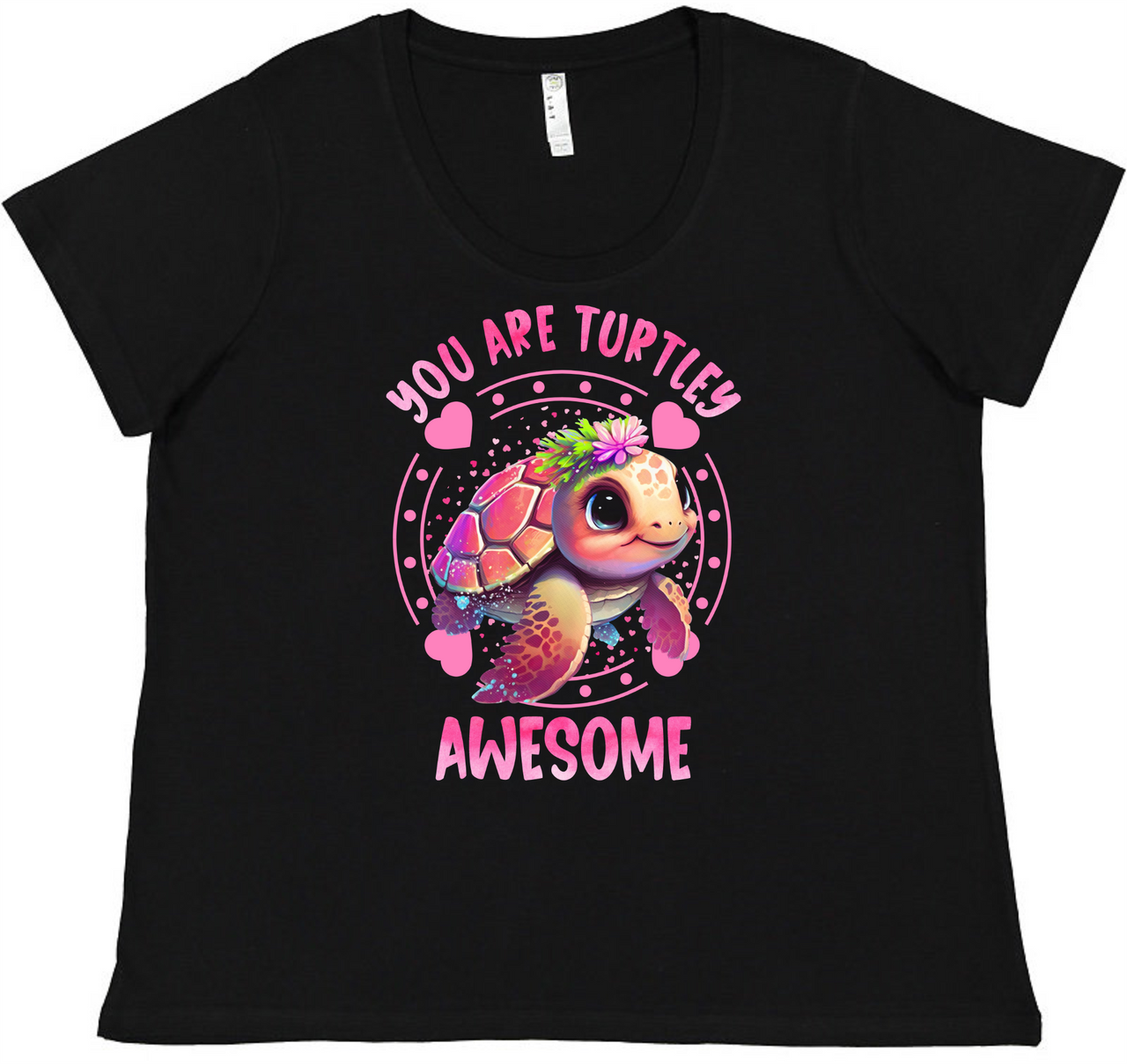 Turtley Awesome Ladies Tee Ladies Shirt by Akron Pride Custom Tees | Akron Pride Custom Tees