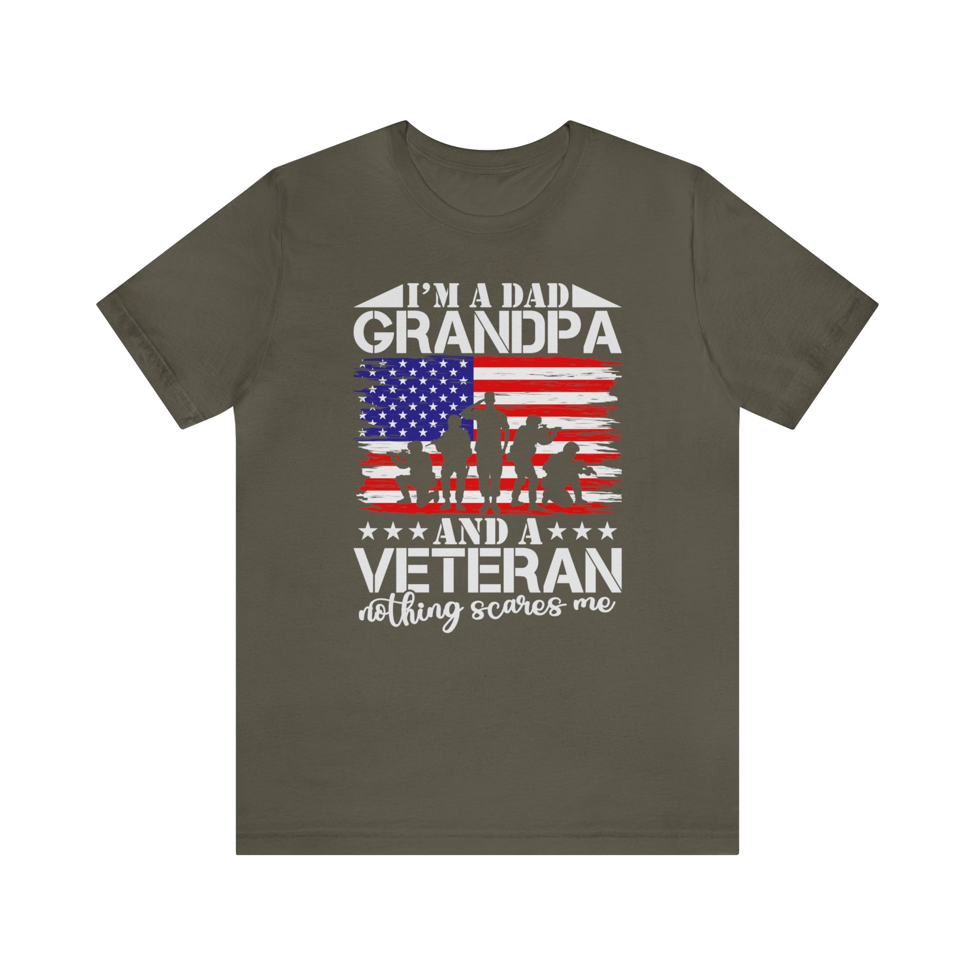 Veteran Day Tee Army S T-Shirt by Printify | Akron Pride Custom Tees