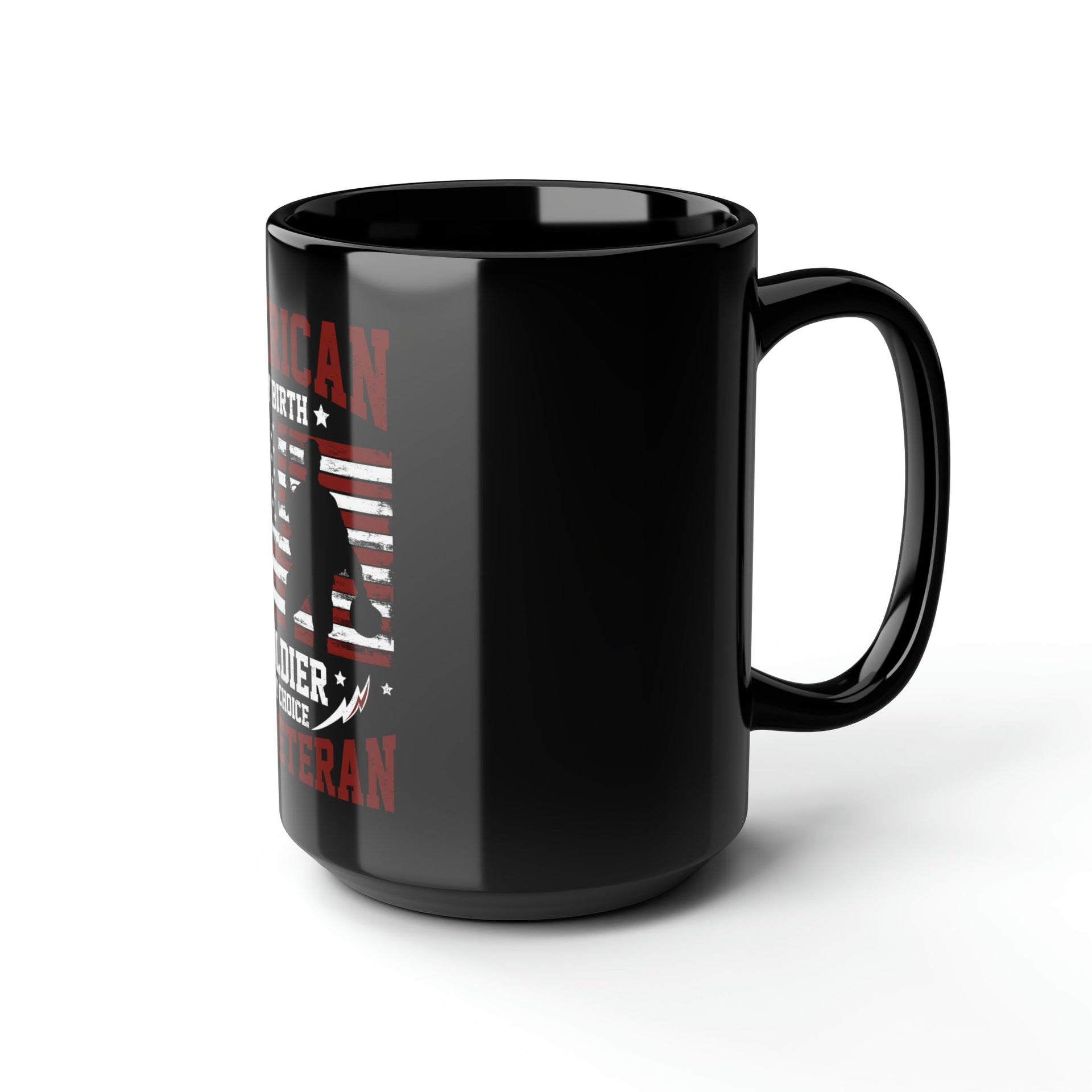 Veteran Mug 15oz Mug by Printify | Akron Pride Custom Tees