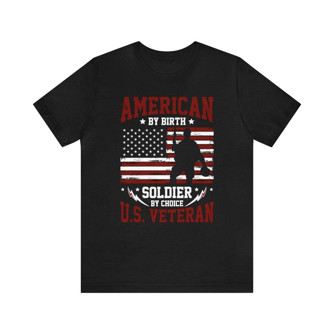 Veteran's Tee T-Shirt by Printify | Akron Pride Custom Tees