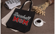 Baseball Mom Tote Bag Akron Pride Custom Tees
