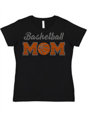 Basketball Mom Ladies Tee Akron Pride Custom Tees