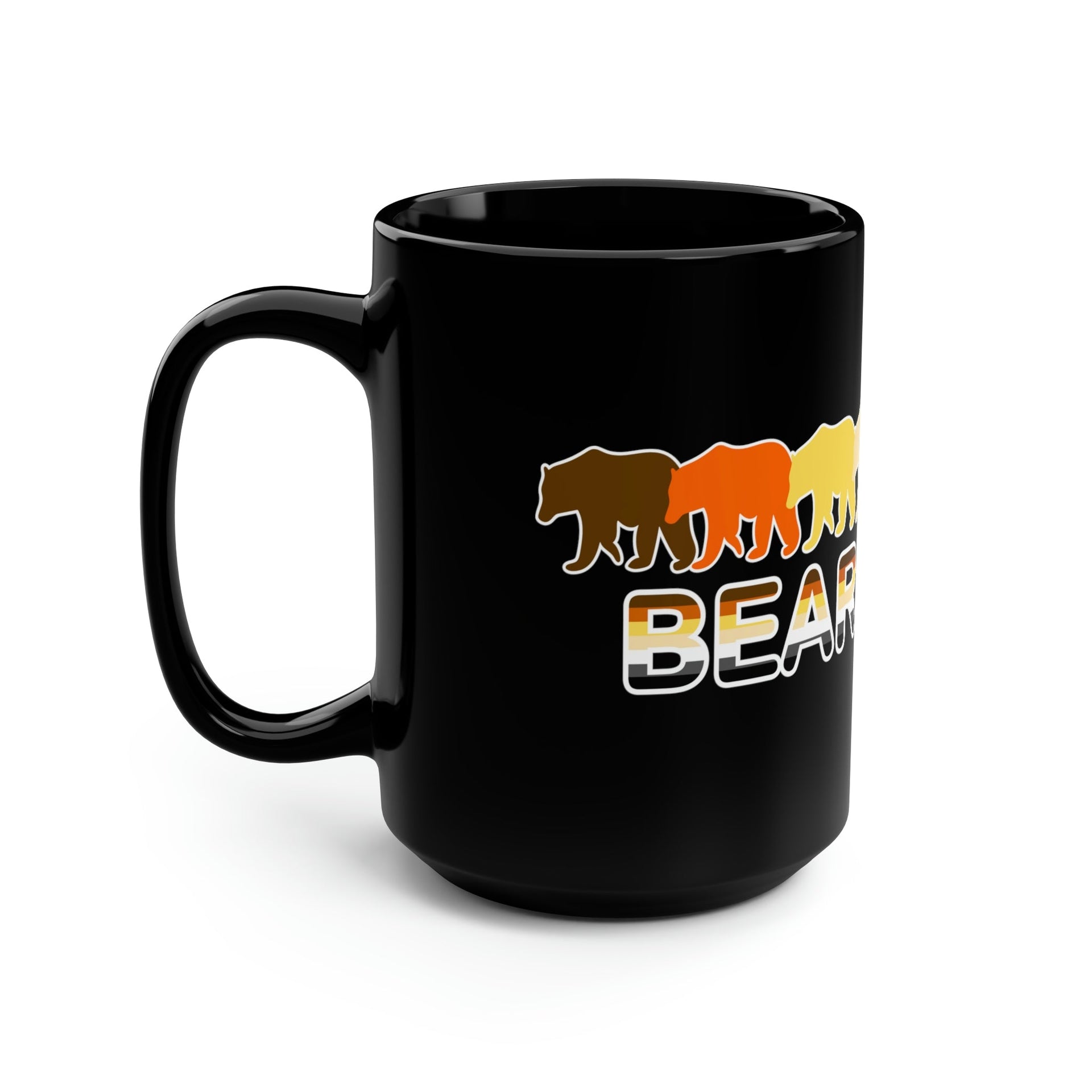 Bear Pride Mug 15oz Mug by Printify | Akron Pride Custom Tees