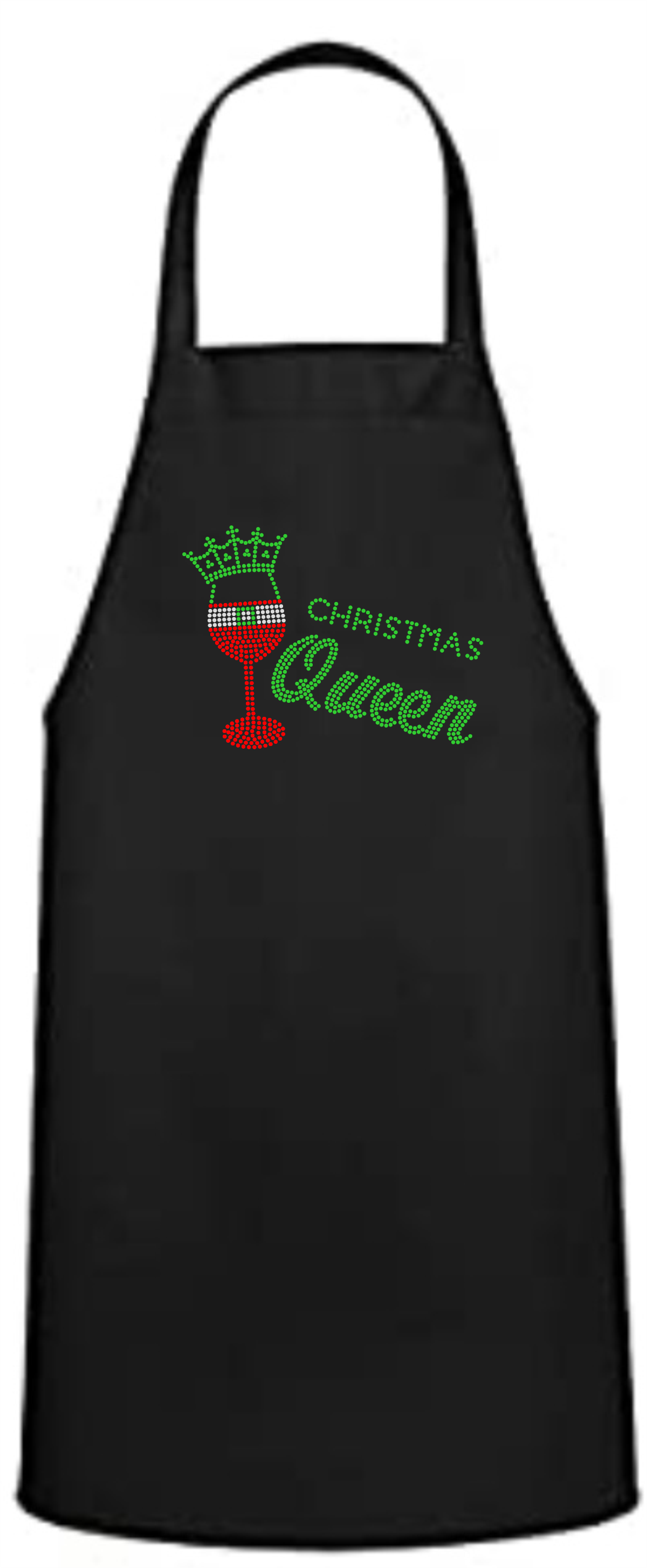 Christmas Queen Apron Akron Pride Custom Tees