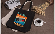 Classically Trained Tote Bag Akron Pride Custom Tees