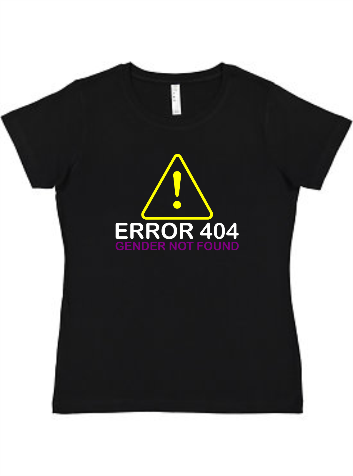 Error 404 Ladies Tee Akron Pride Custom Tees