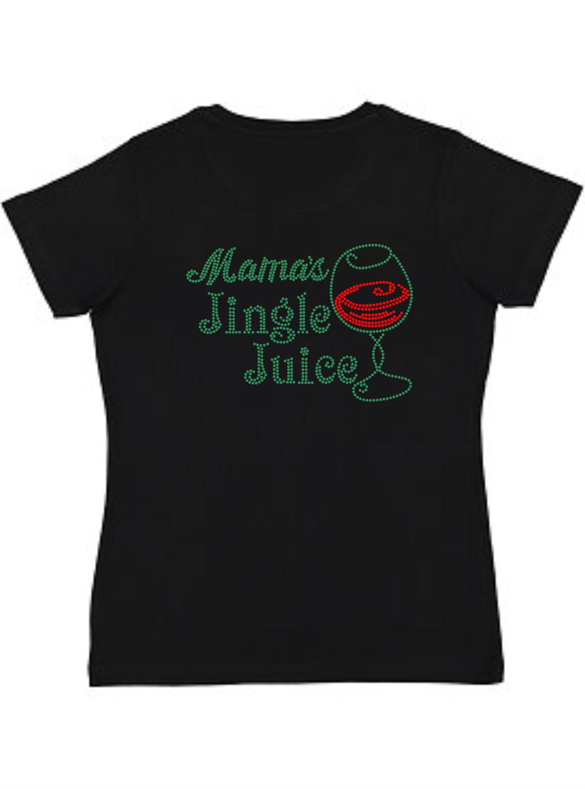Holiday Jingle Juice Ladies Tee Akron Pride Custom Tees
