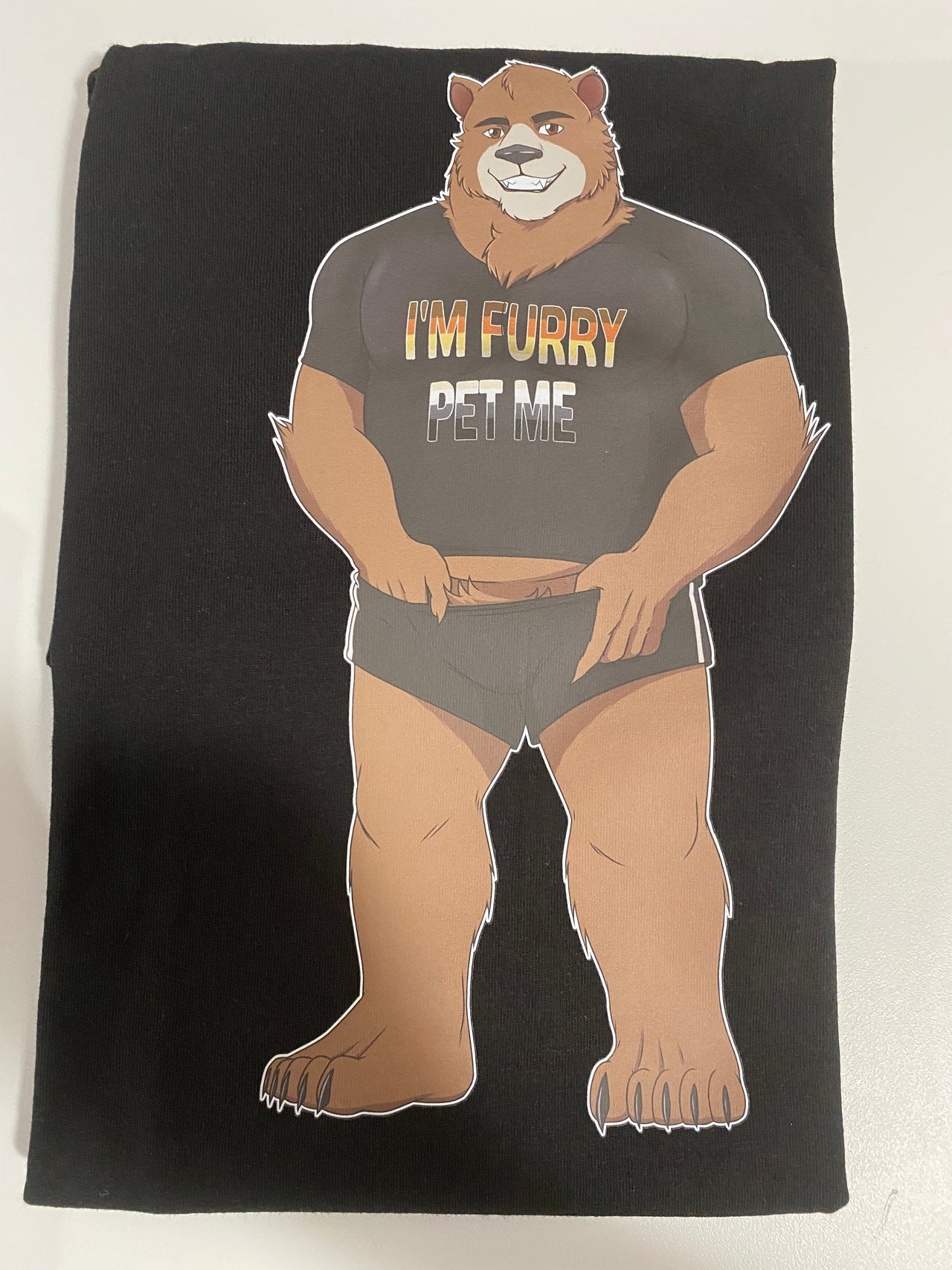 I'm Furry Pet Me Tee Akron Pride Custom Tees