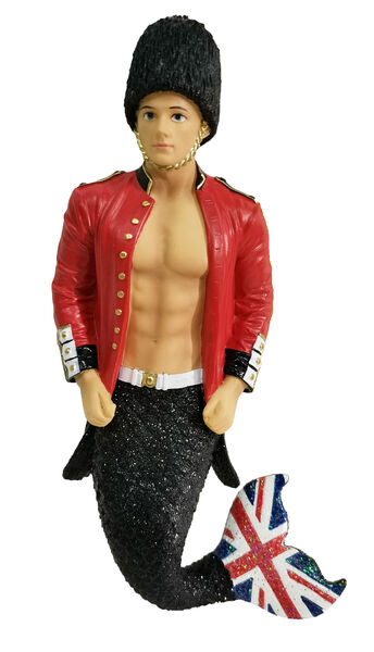 Queens Guard Merman Ornament Akron Pride Custom Tees