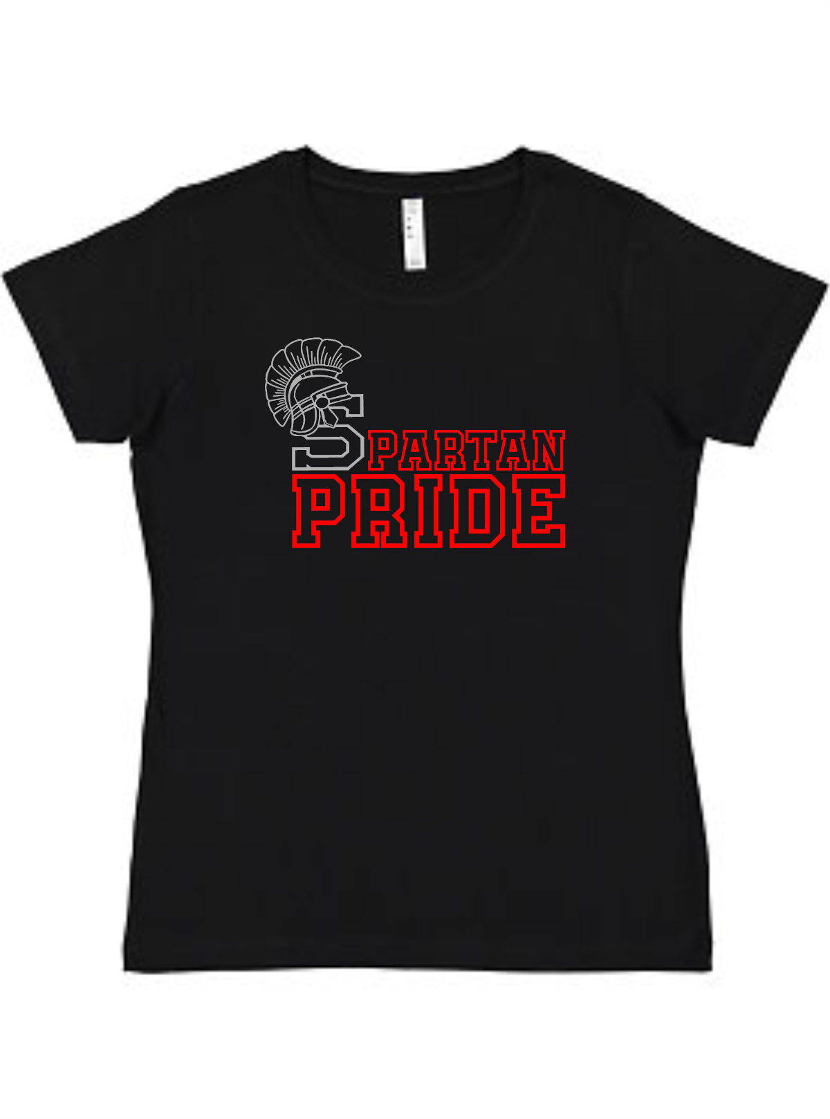 Spartan Ladies Tee Akron Pride Custom Tees