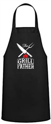 The Grill Father Apron Akron Pride Custom Tees