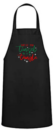 Tinsel in a Tangle Apron Akron Pride Custom Tees