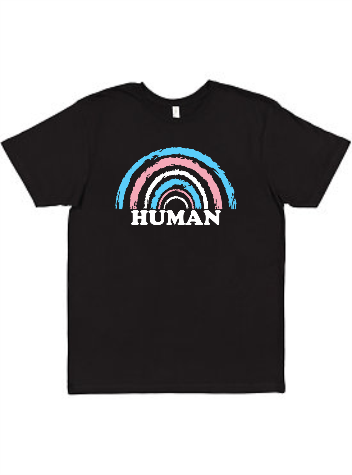 Trans Human Tee Akron Pride Custom Tees